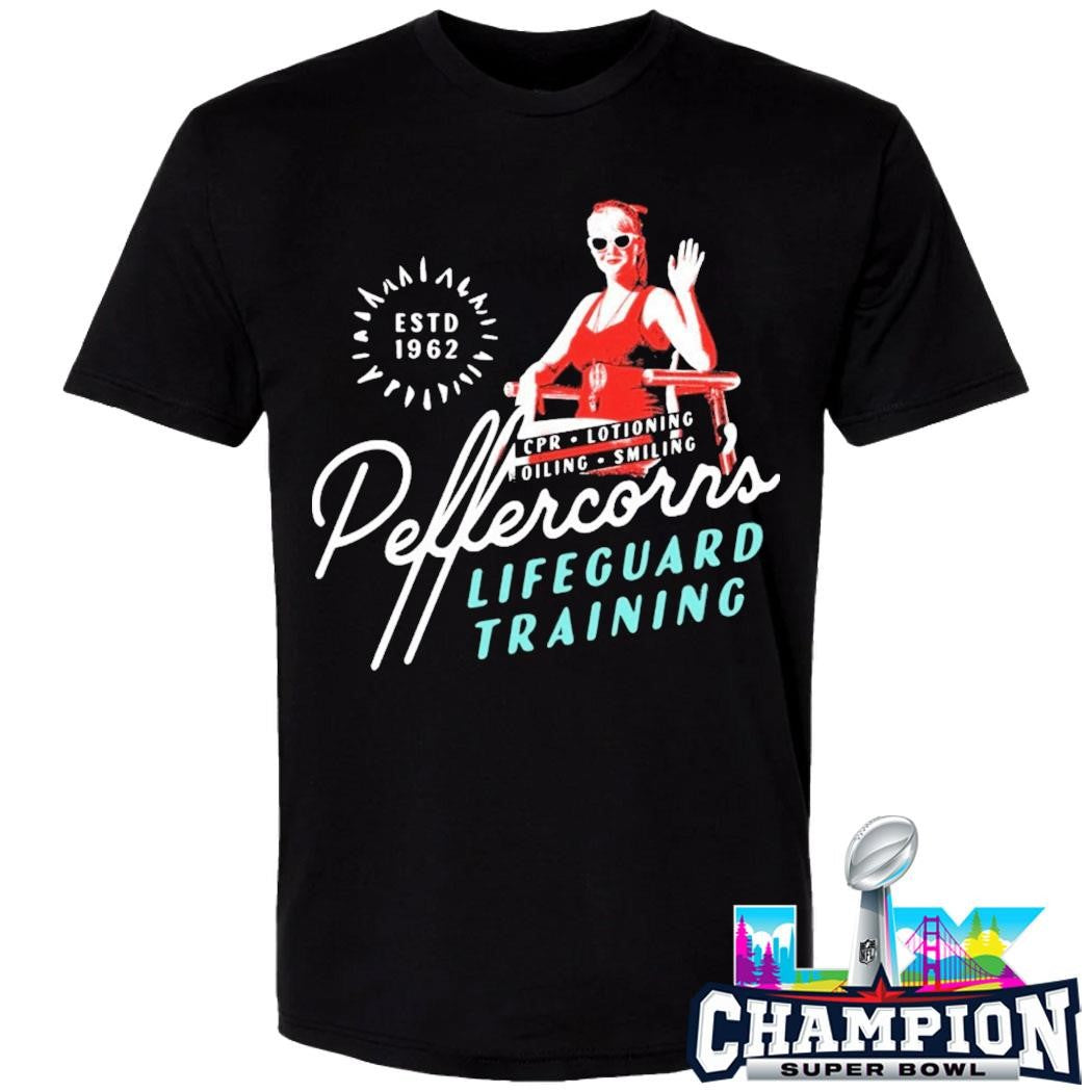 Peffercorn’s Lifeguard Training Shirt