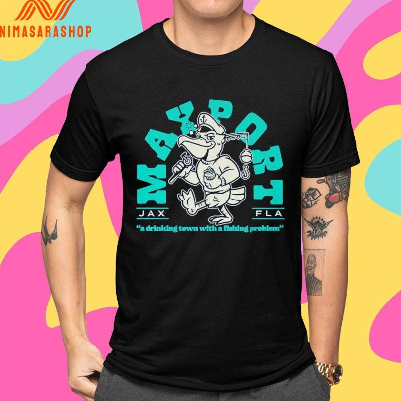 Pelican Pete Mayport A Drinking Town With A Fishing Problem Jax Fla Shirts