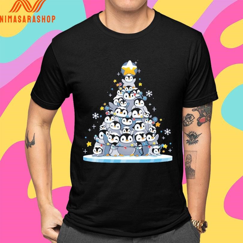 Penguin Christmas Tree 2025 Shirts