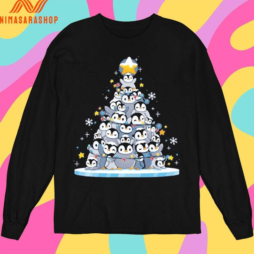 Penguin Christmas Tree 2025 Shirts