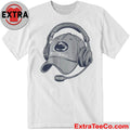 Penn Coach’s Hat and Headset Shirt Terry Smith, coach of the Penn State Nittany Lions Tee