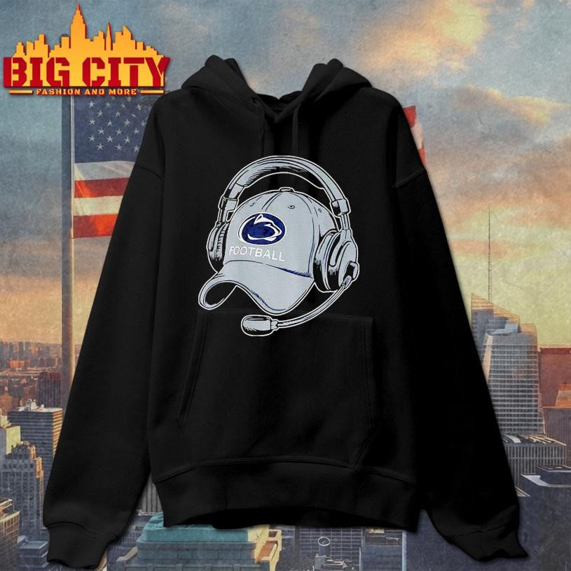 Penn State Football Coach’s Hat &amp; Headset Shirt