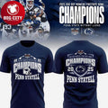 Penn State Nittany Lions 2025 Bad Boy Mowers Pinstripe Bowl Champs Hoodie Two Sided Shirt