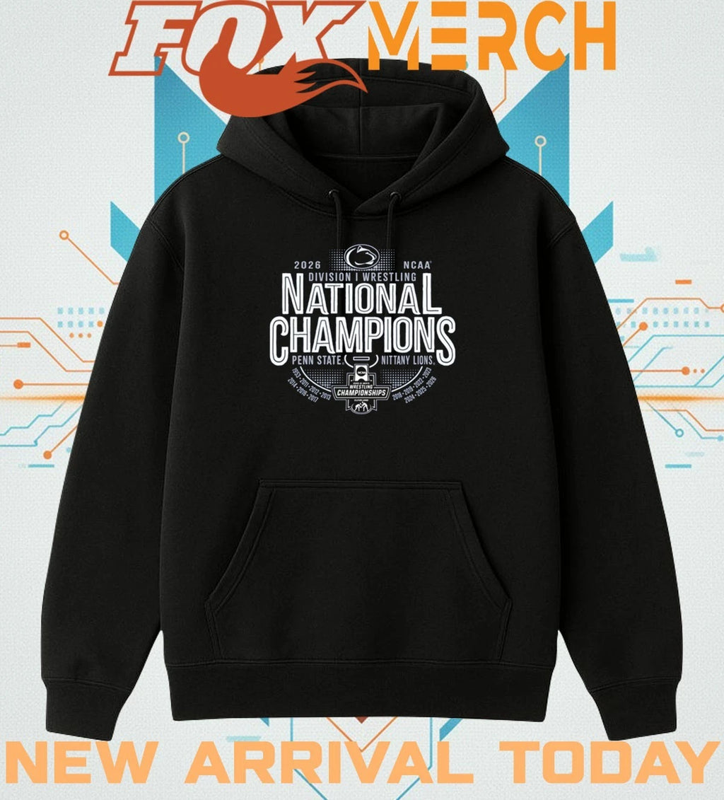 Penn State Nittany Lions 2026 NCAA Wrestling National Champions 14-Time shirt