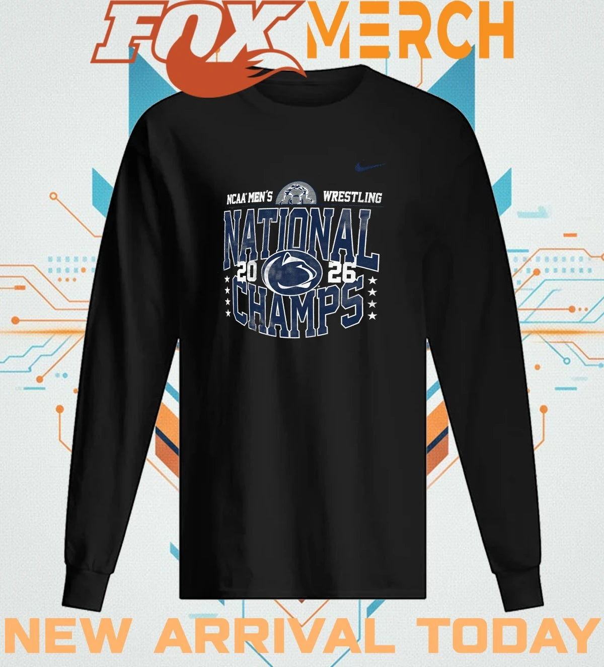 Penn State Nittany Lions 2026 NCAA Wrestling National Champs shirt