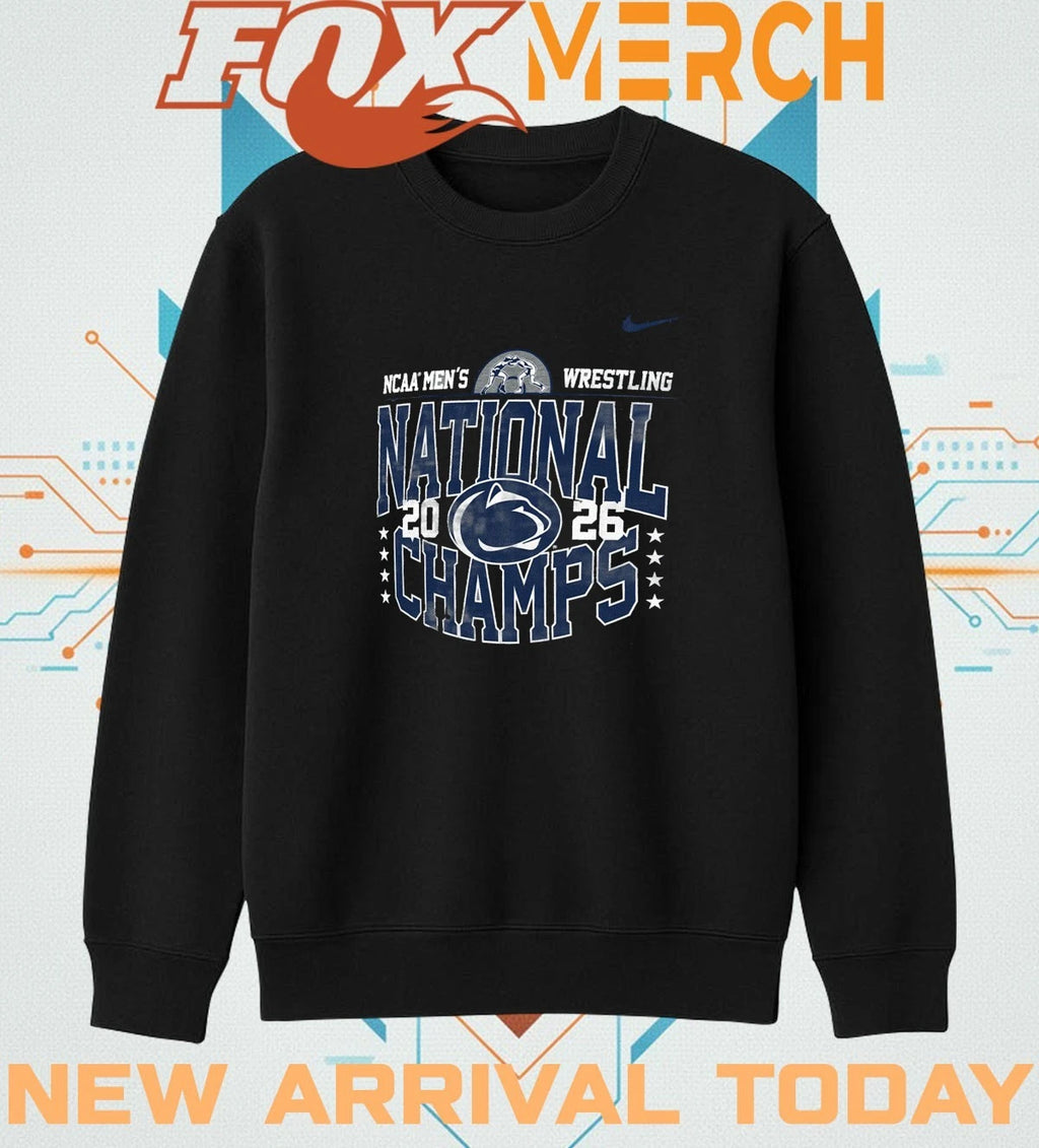 Penn State Nittany Lions 2026 NCAA Wrestling National Champs shirt