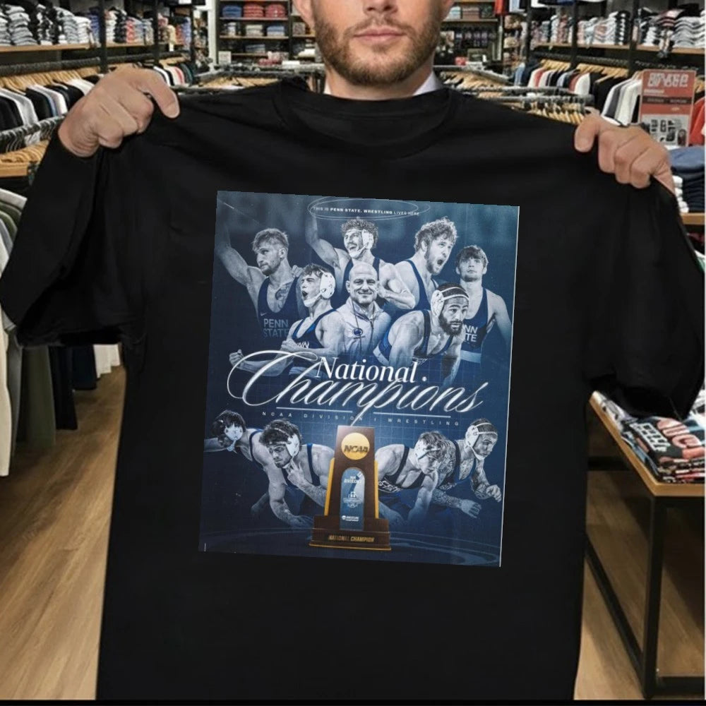 Penn State Wins 2026 NCAA Wrestling Championship Poster Shirt