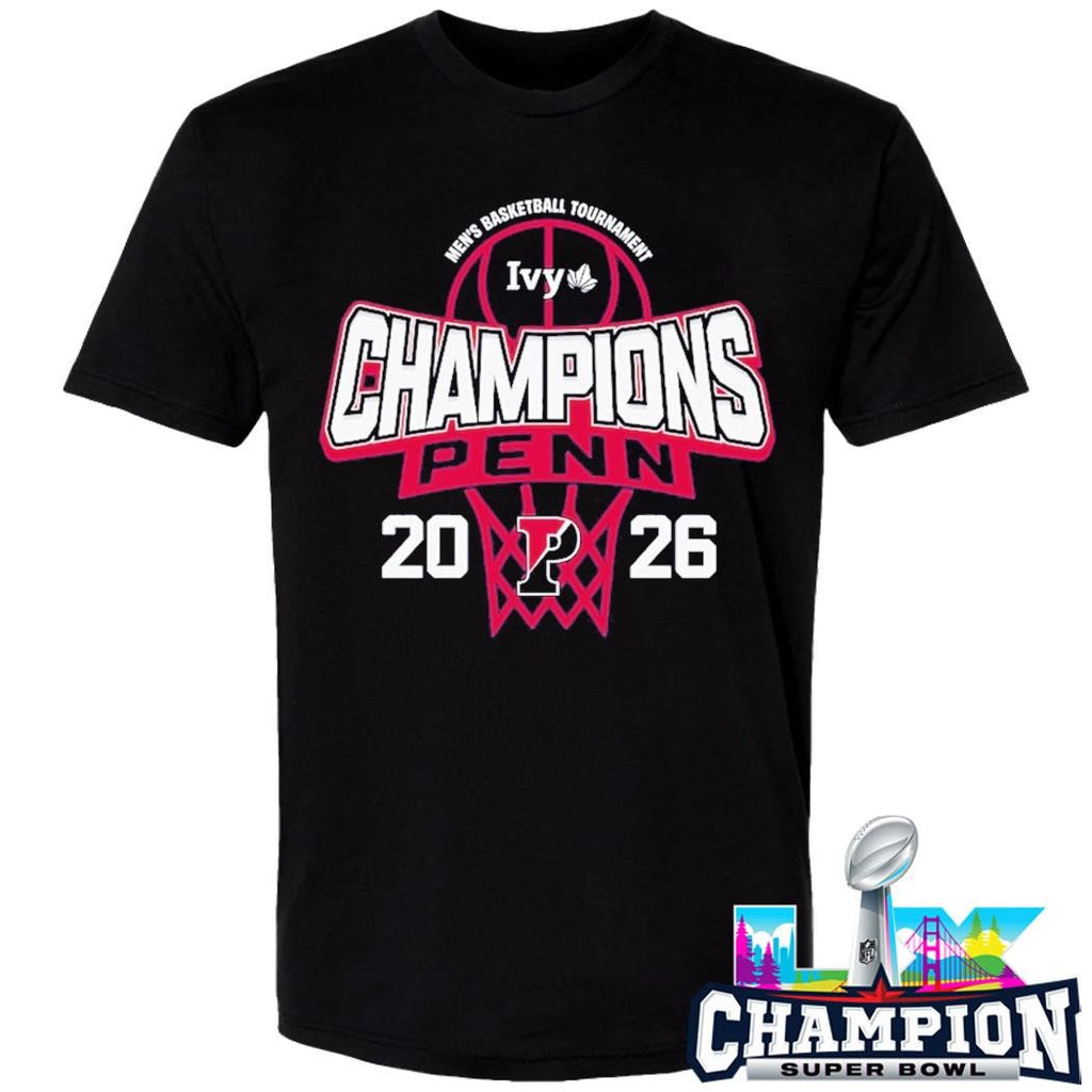 Pennsylvania Quakers 2026 Men’s Basketball Tournament Champions Shirt