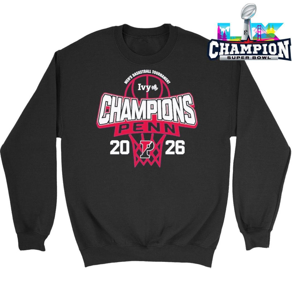 Pennsylvania Quakers 2026 Men’s Basketball Tournament Champions Shirt