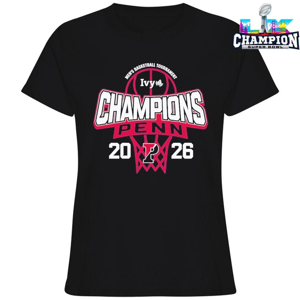 Pennsylvania Quakers 2026 Men’s Basketball Tournament Champions Shirt