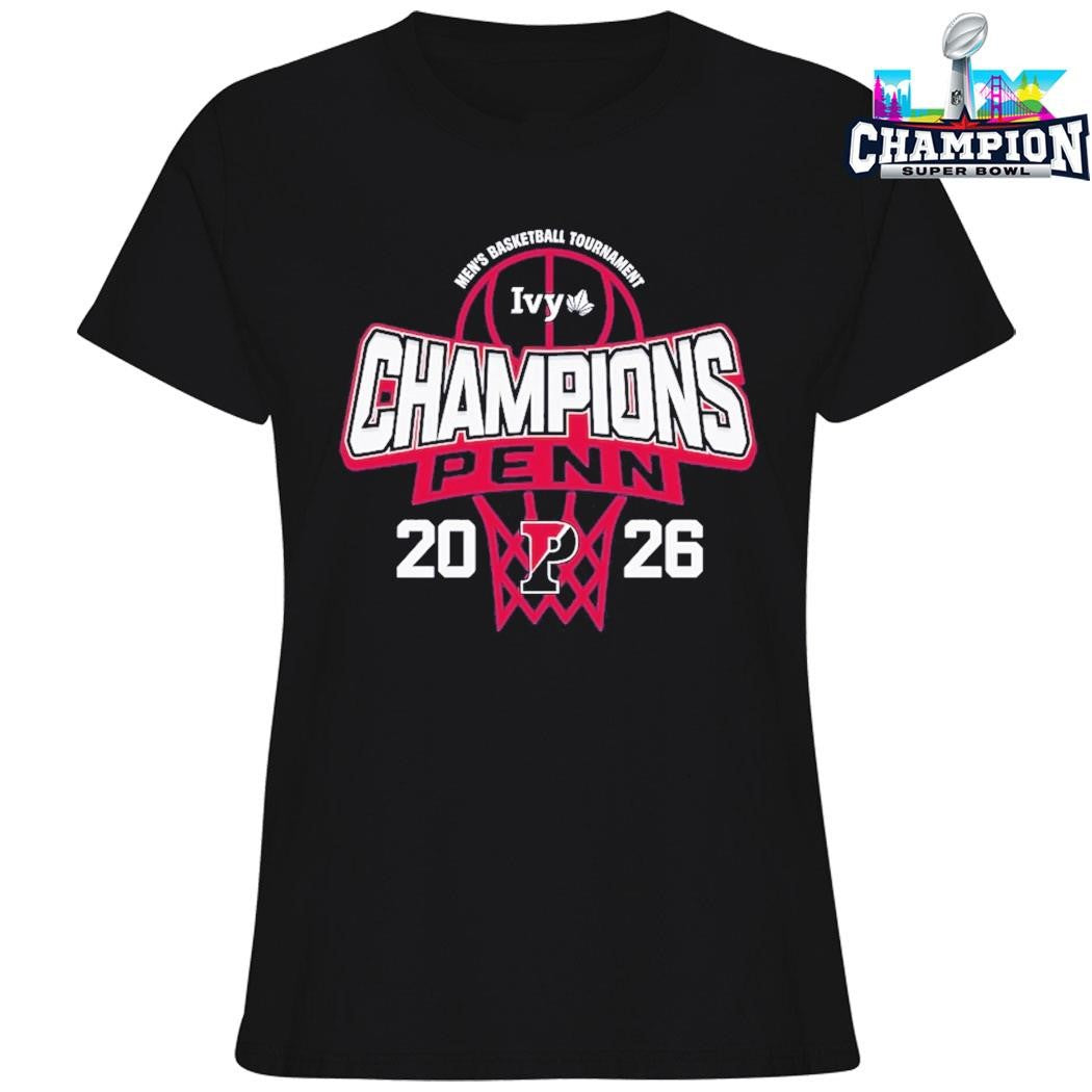 Pennsylvania Quakers 2026 Men’s Basketball Tournament Champions Shirt