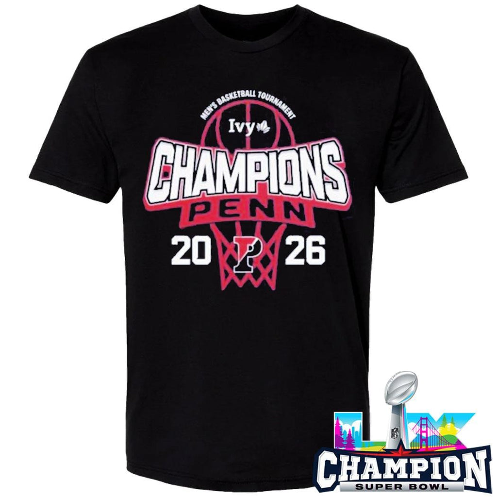 Pennsylvania Quakers Men’s Basketball Ivy League Tournament Champions Shirt