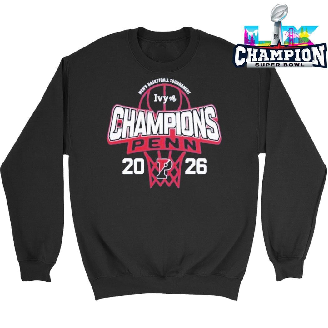 Pennsylvania Quakers Men’s Basketball Ivy League Tournament Champions Shirt