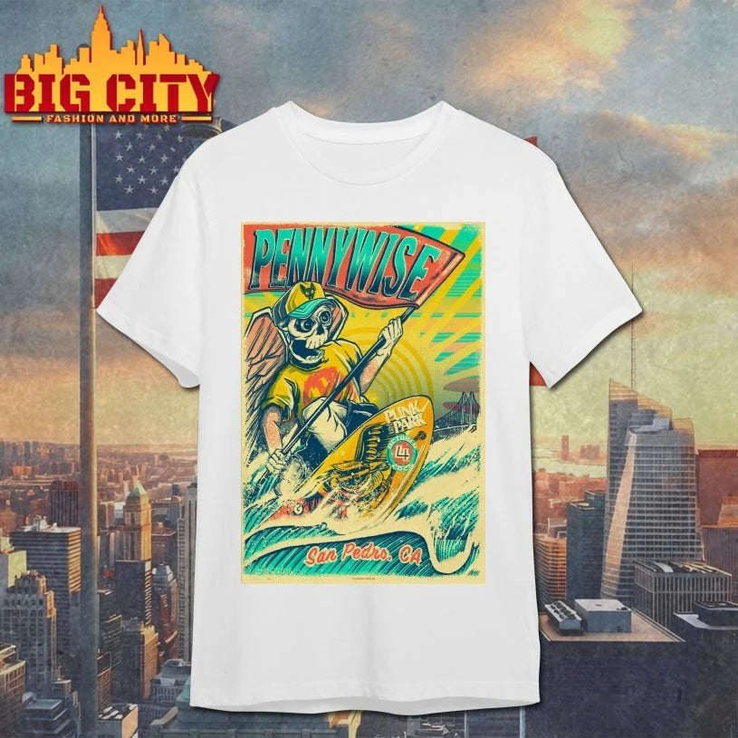 PennyWise Oct 4 2025 Punk In The Park San Pedro CA Poster shirts
