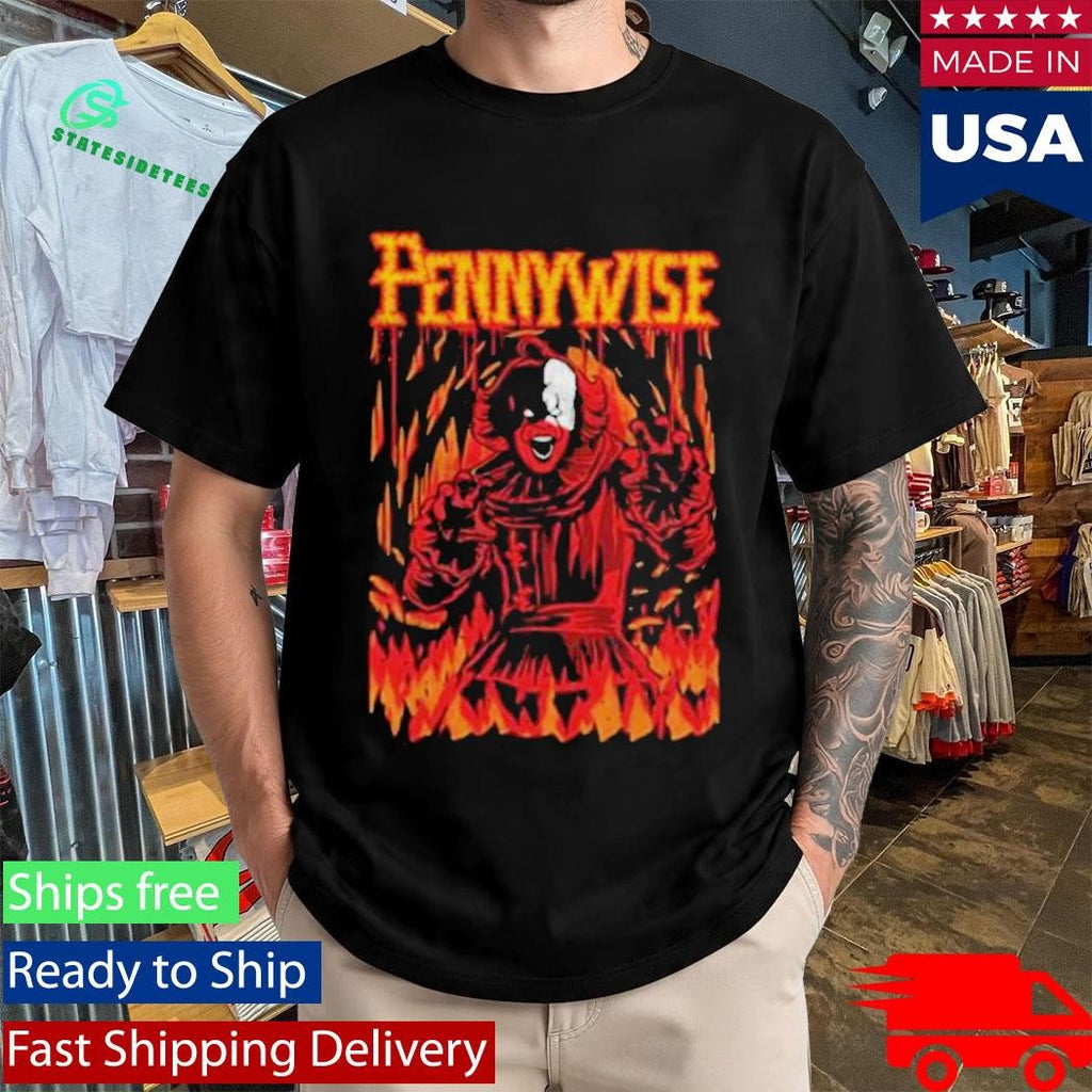 Pennywise Clownism Red Shirt