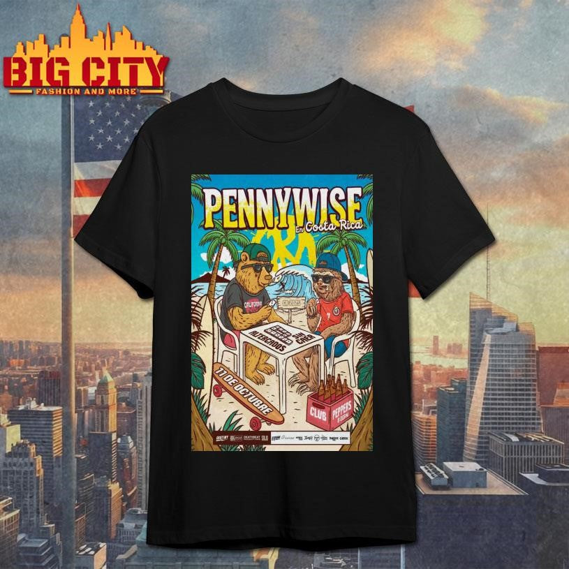 Pennywise Dec 11 2025 San José Costa Rica Poster Shirt