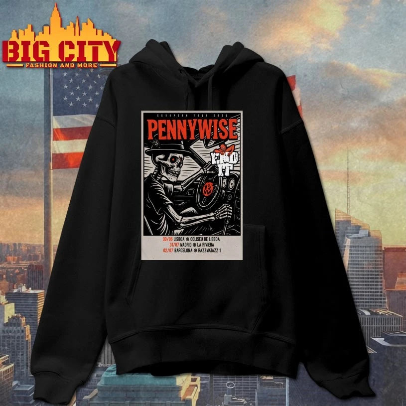 Pennywise European Tour 2026 Poster shirt
