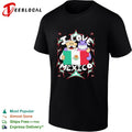 Pepe Le Pew and Felix the Cat I Love Mexico Flag Shirt