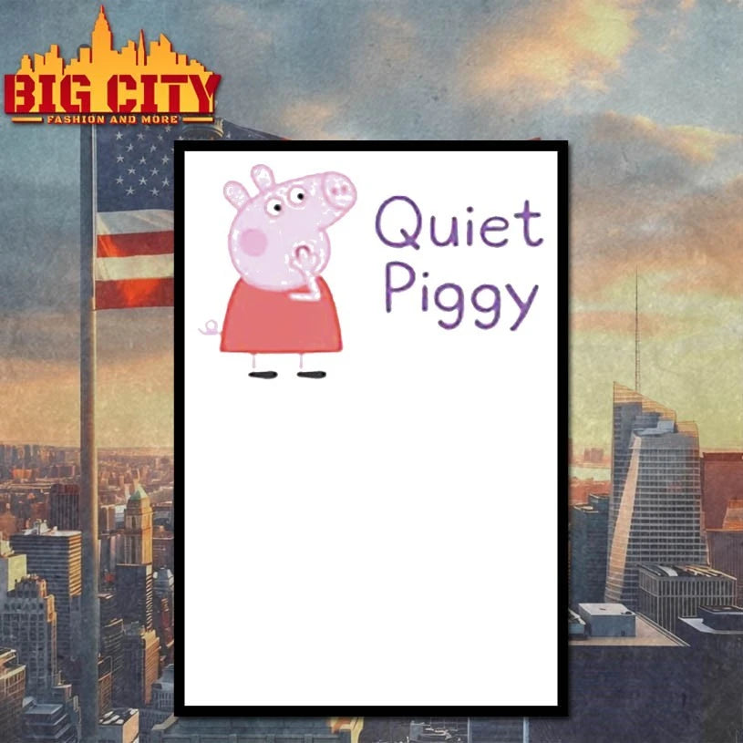 Peppa-Style Quiet Piggy Anti-Trump shirt