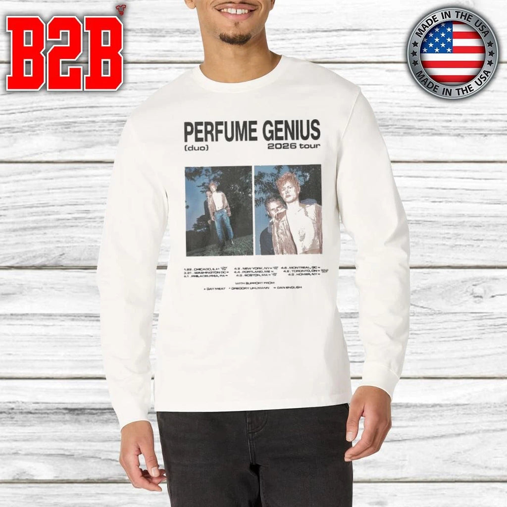 Perfume Genius Duo Tour 2026 Shirt
