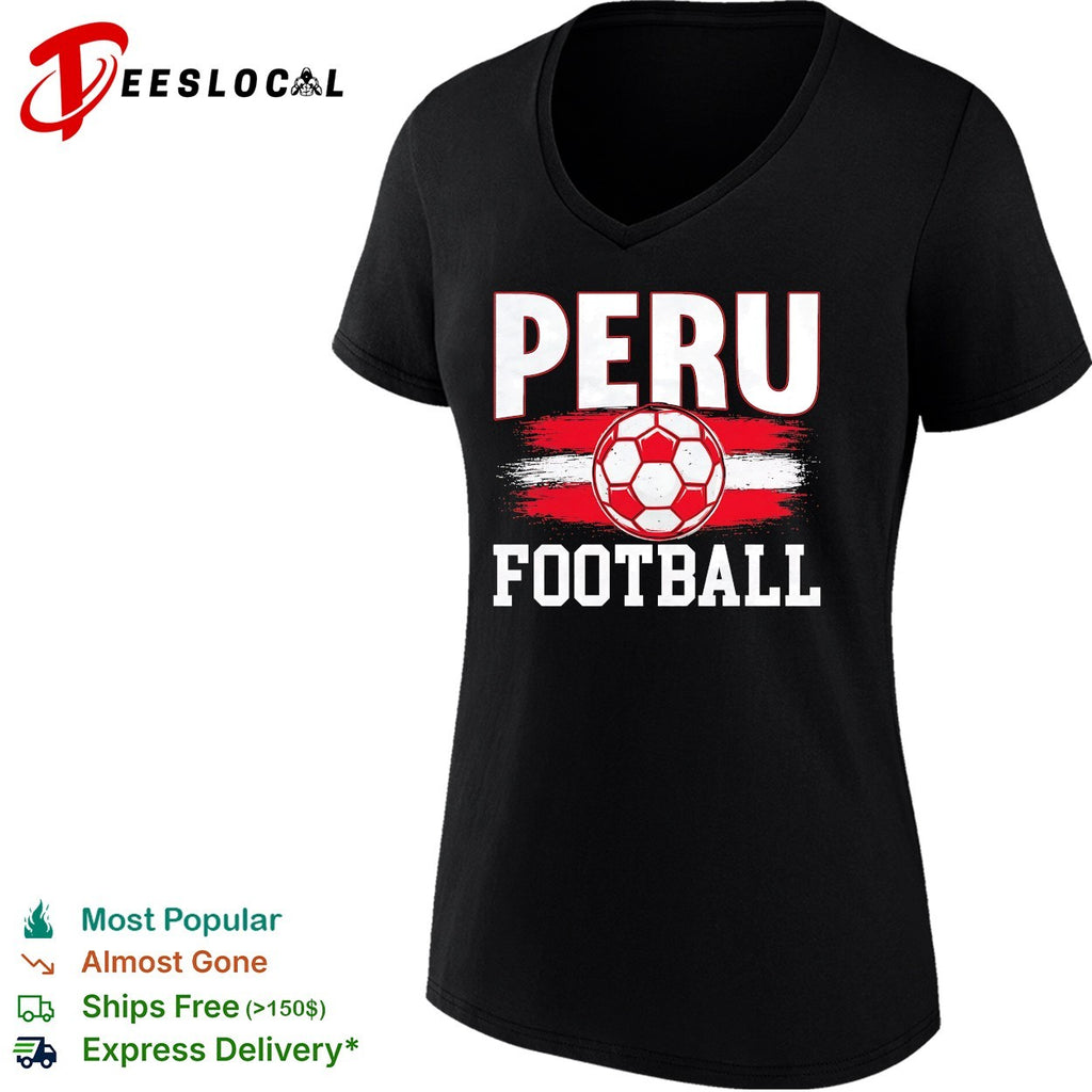 Peru football vintage soccer shirt