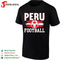 Peru football vintage soccer shirt