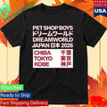 Pet Shop Boys Japan 2026 Chiba Tokyo Kobe Shirt