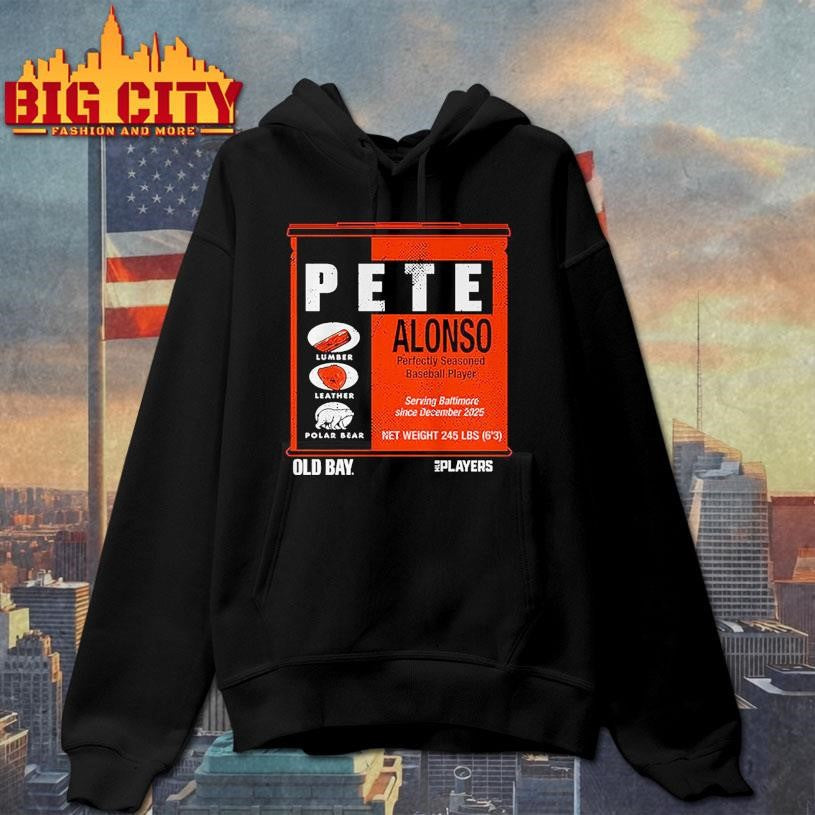 Pete Alonso Old Bay Can Shirt