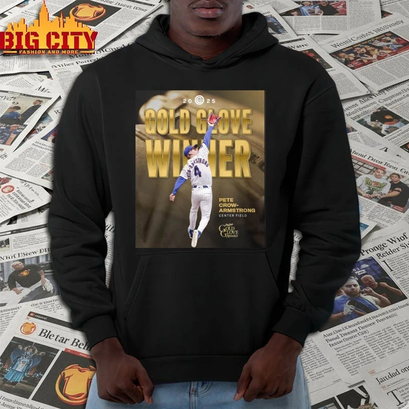 Pete Gold-Armstrong Gold Glove Winners poster shirt