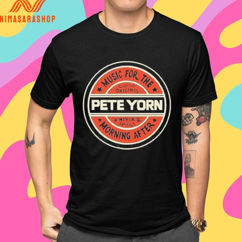 Pete Yorn Original Never Spoils Music For The Morning After Logo Tour 2026 In Japan Shirts