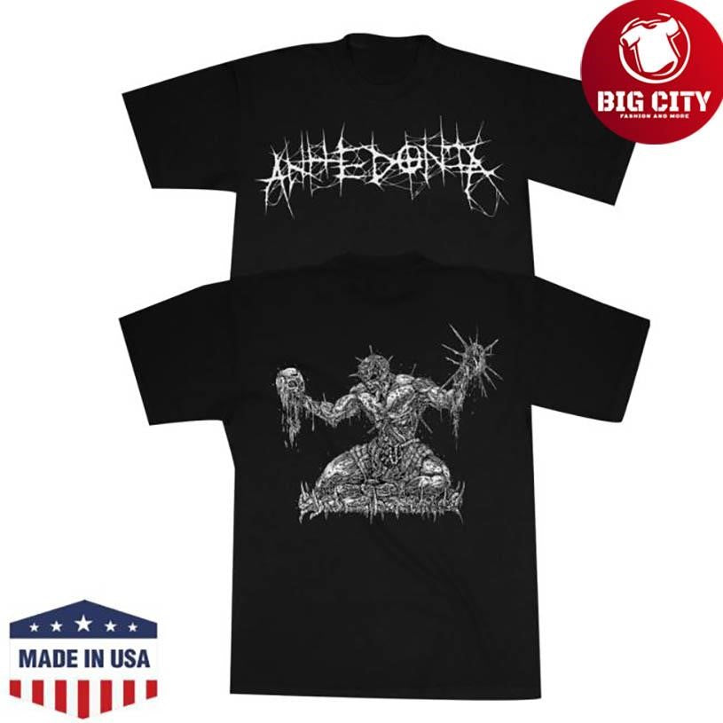 Petty Theft Records Anhedonia Spirit Of Detroit Two Sided Shirt
