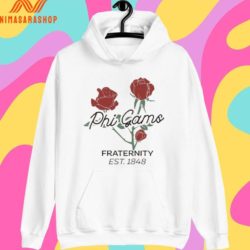 Phi Gams Fraternity Est 1848 Rose Shirts