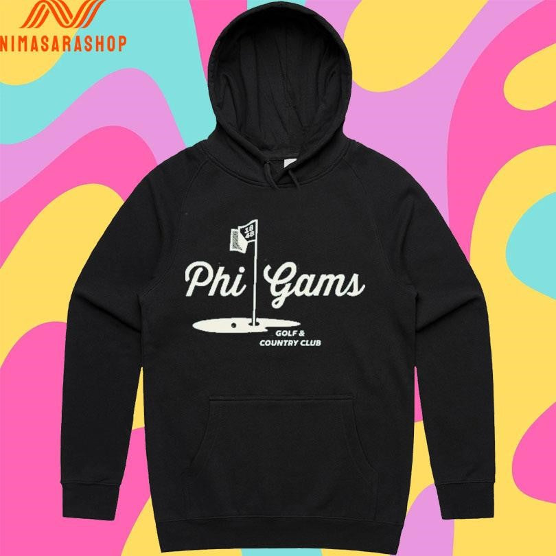 Phi Gams Golf And Country Club Shirts