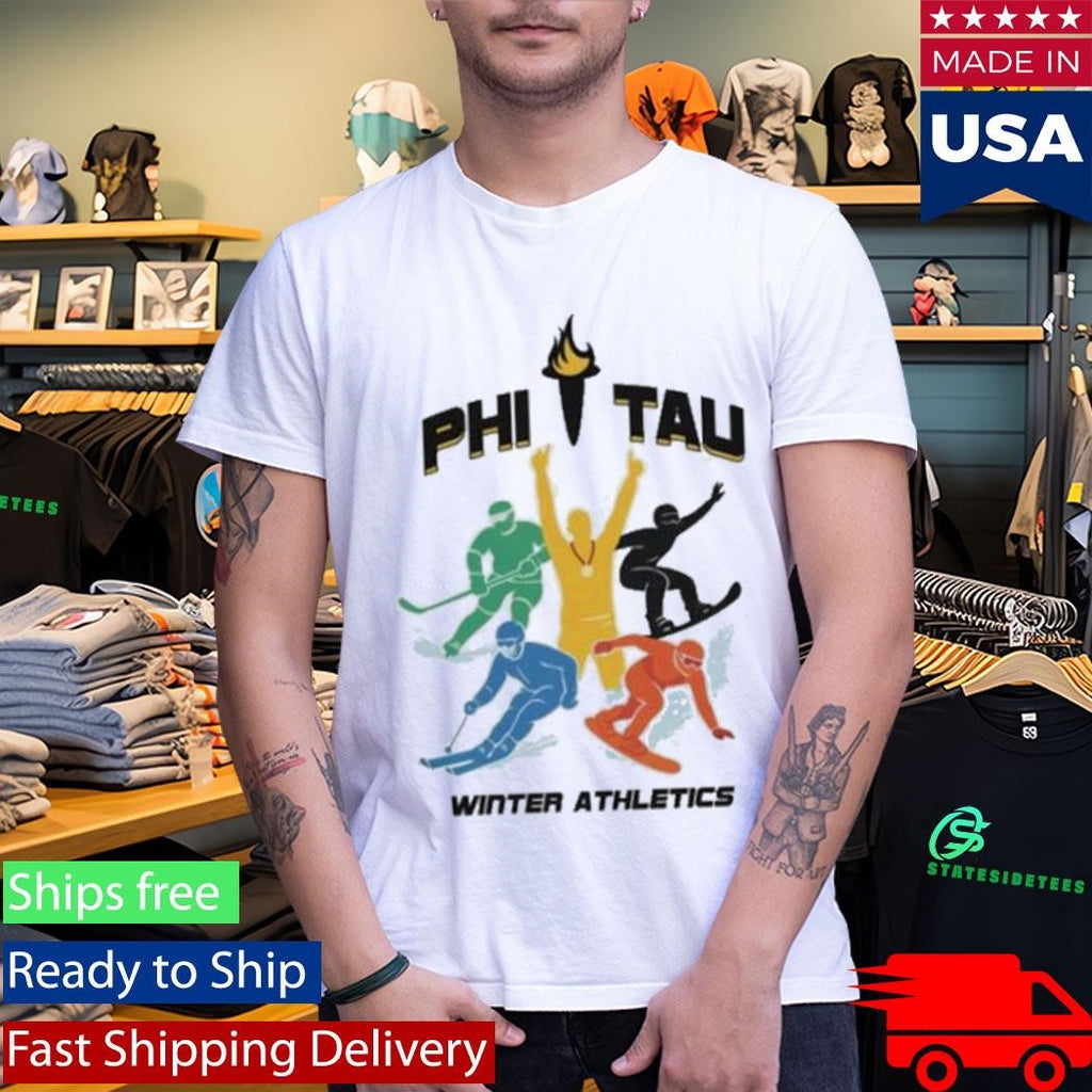 Phi Tau Winter Athletics Games T-Shirt