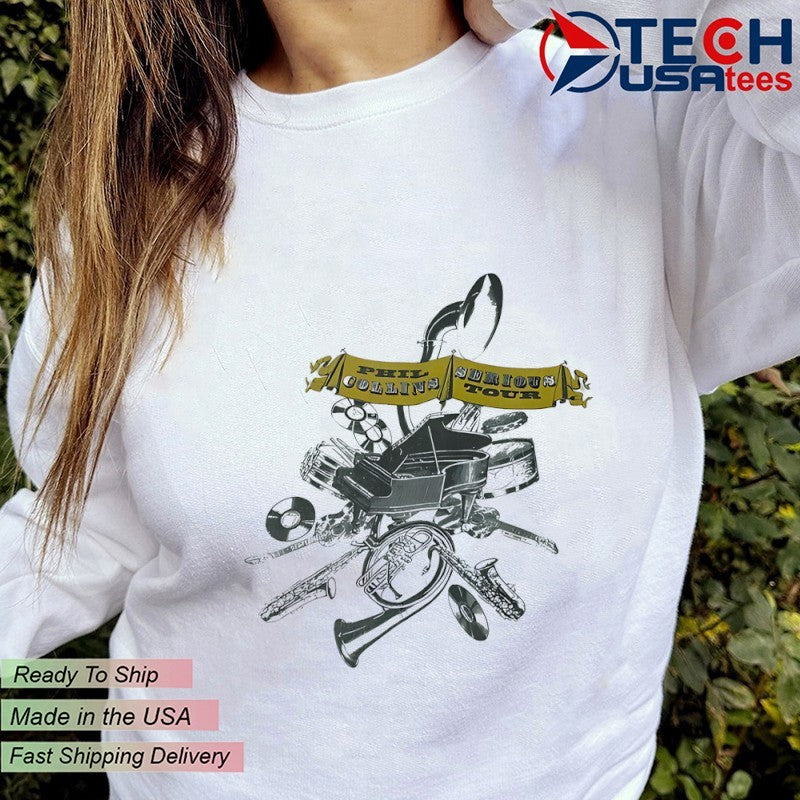 Phil Collins Serious Tour shirt