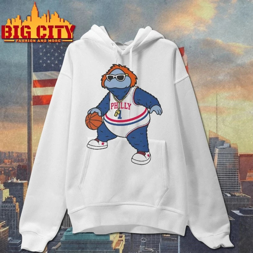 Philadelphia 76ers Big Shot Philly Mascot shirt
