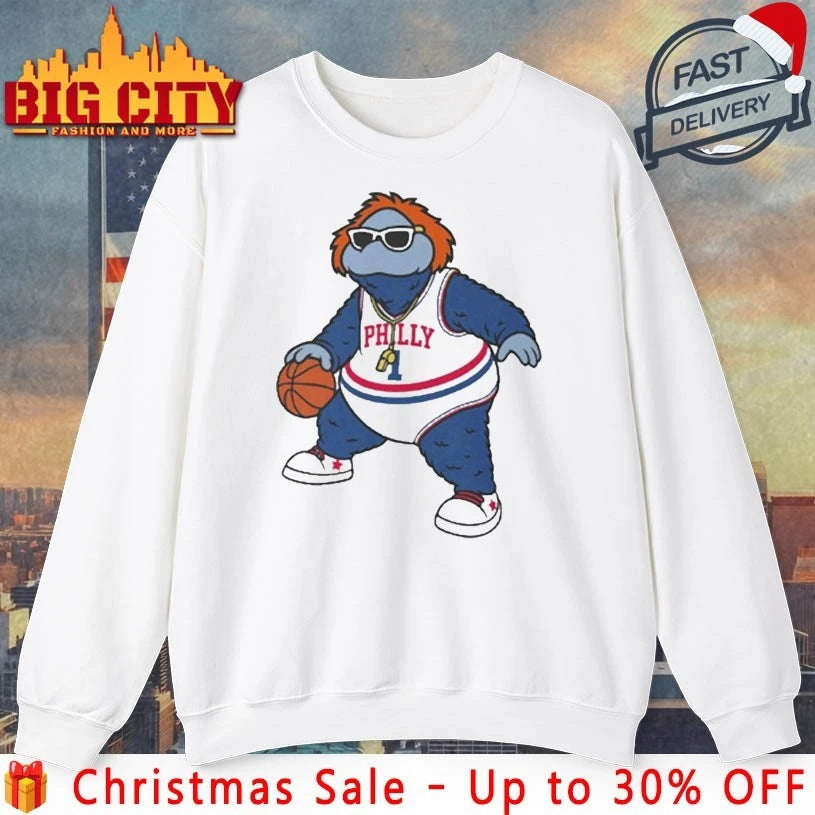 Philadelphia 76ers Big Shot Philly Mascot shirt