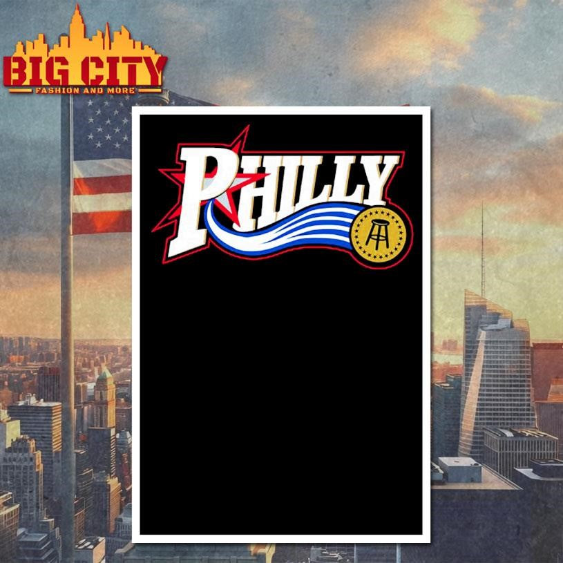 Philadelphia 76ers Philly Star logo shirt