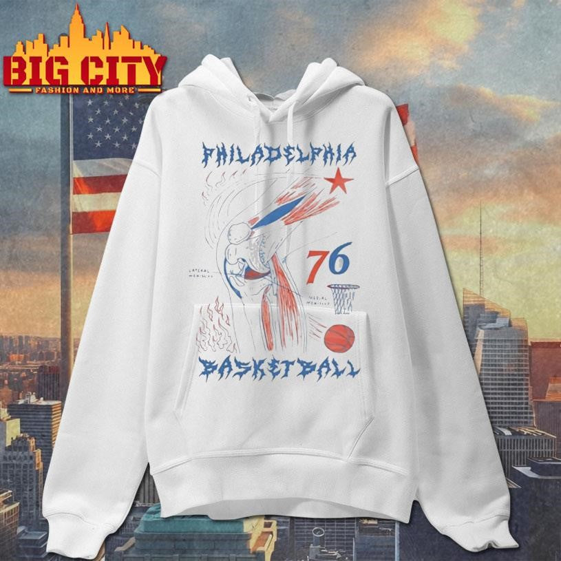 Philadelphia Basketball Knee 76 shirt