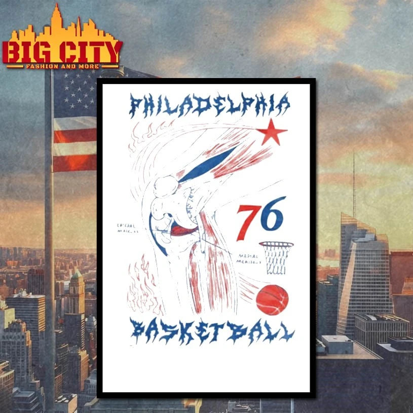 Philadelphia Basketball Knees 76 Shirt
