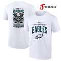 Philadelphia Eagles I am a mechanic running through my veins skeleton shirt