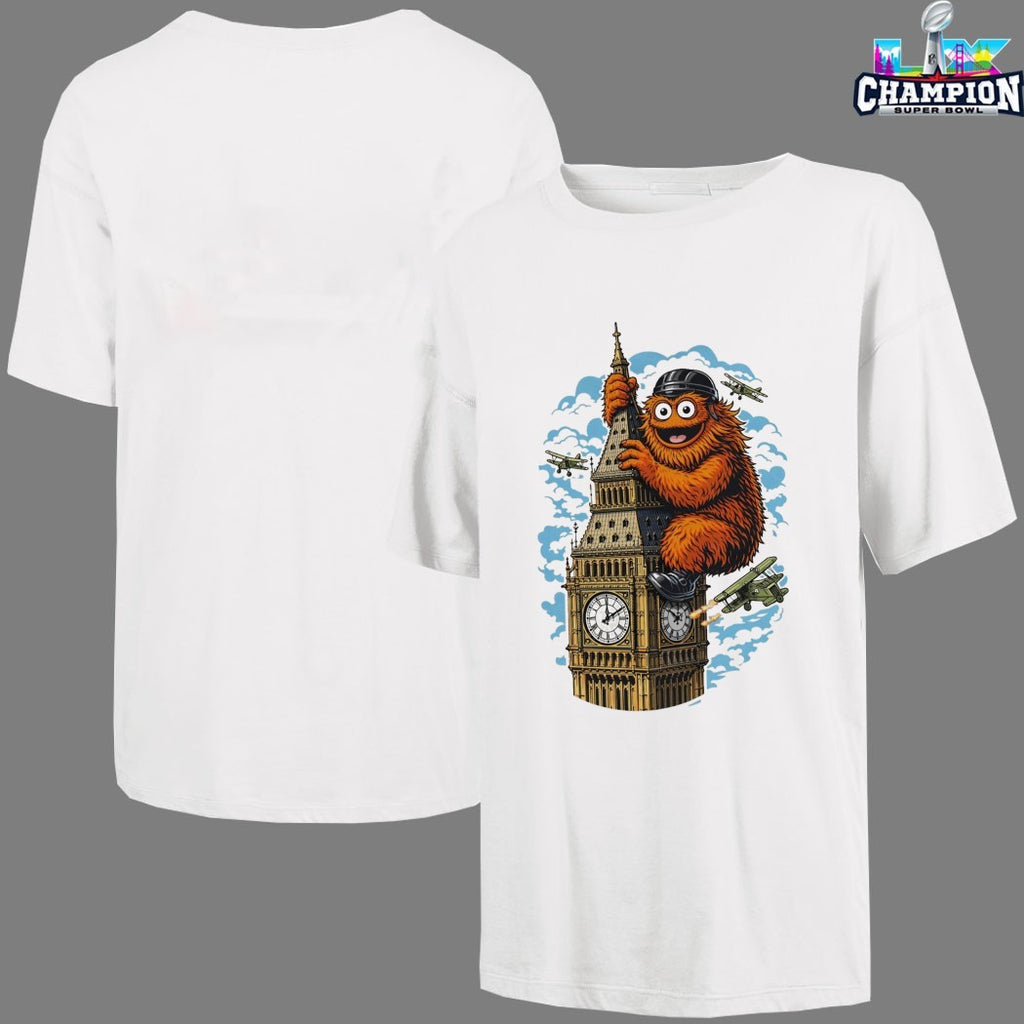 Philadelphia Flyers Big Ben Vs Gritty Kong Mascot T-shirts