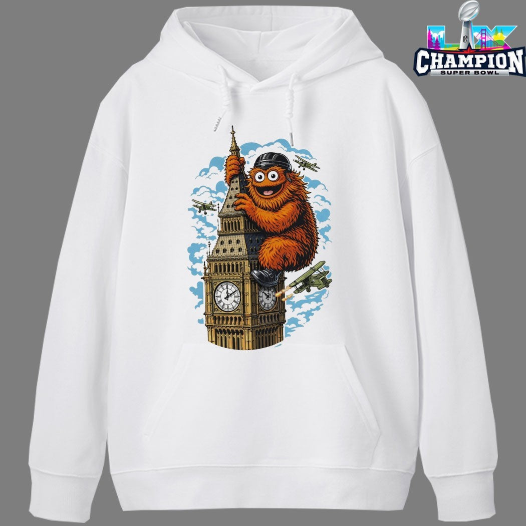 Philadelphia Flyers Big Ben Vs Gritty Kong Mascot T-shirts