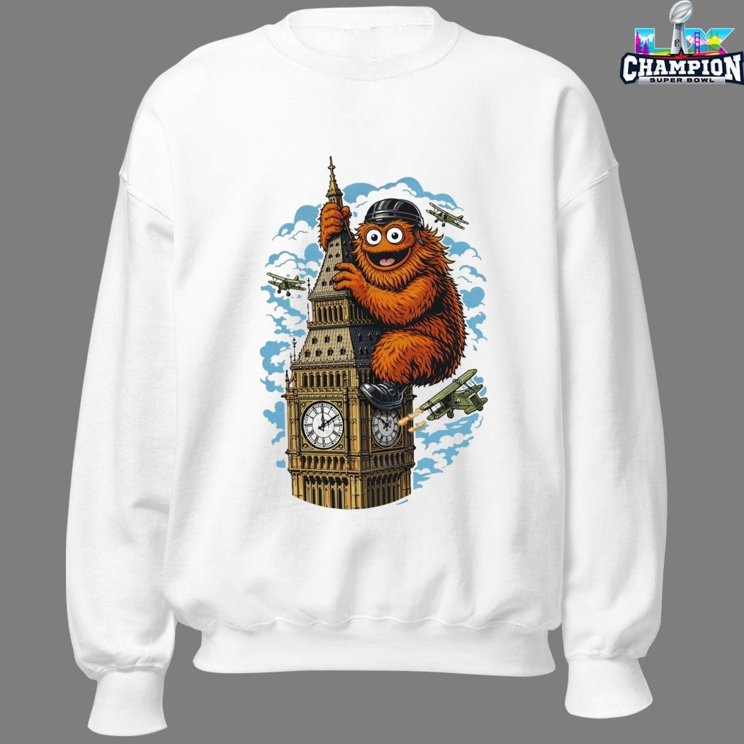 Philadelphia Flyers Big Ben Vs Gritty Kong Mascot T-shirts
