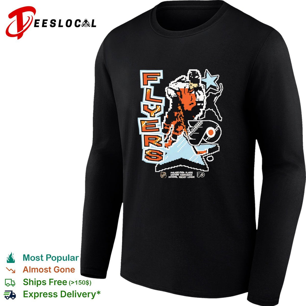 Philadelphia Flyers National Hockey League Eastern Conference Pixel shirt