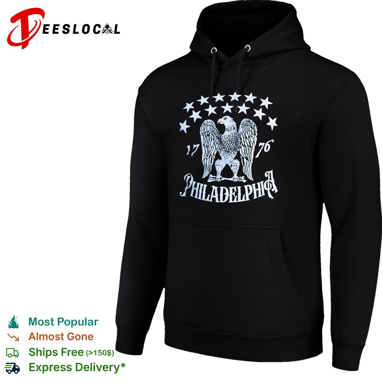 Philadelphia Phillies 1776 Eagle Stars American History shirt