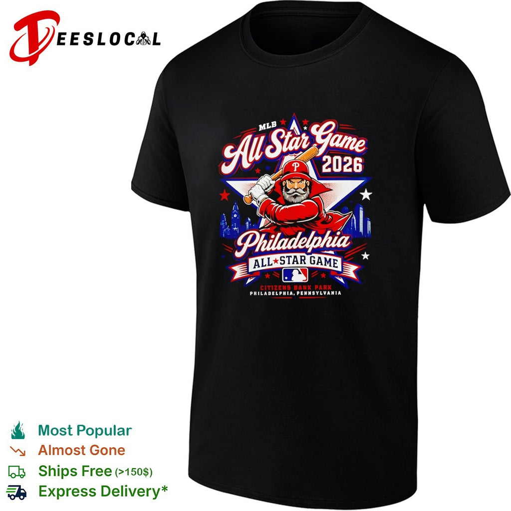 Philadelphia Phillies 2026 MLB All Star Game Citizens Bank Park Baseball shirt