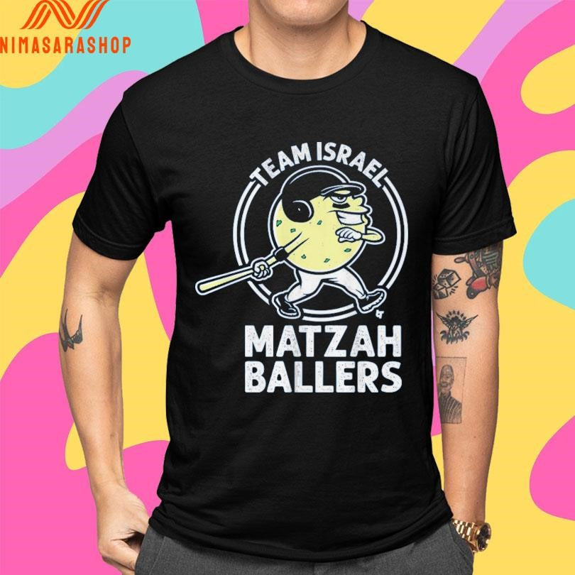 Philadelphia Phillies Garrett Stubbs Team Israel Matzah Ballers Shirts