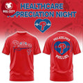Philadelphia Phillies Healthcare Appreciation Night 2026 Celebrate Two Sided Shirt