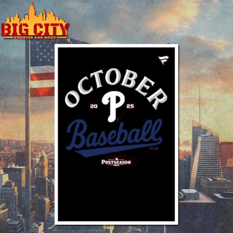 Philadelphia Phillies October Postseason 2025 shirt